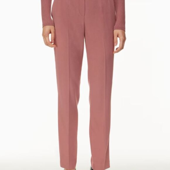 NWT Babaton Conan Pant size 00 - red willow color - Picture 3 of 5